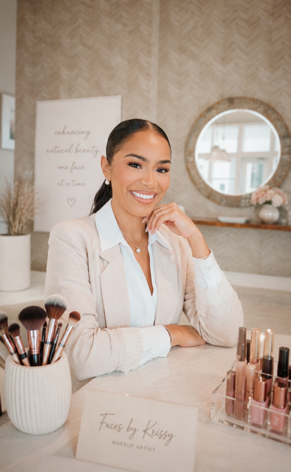 Kristina Salgado, makeup artist